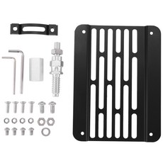 Subaru WRX STI 2015 UP Scion FR-S 2013 UP 용 새로운 전면 범퍼 견인 후크 번호판 프레임 홀더 재배치 브래킷.