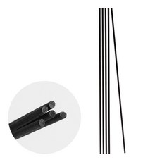 섬유 디퓨저 스틱 3 X 210 mm 블랙 5개