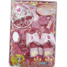 왕관세트 미용실놀이 공주놀이세트 공주세트 유아화장대 여아, 본상품