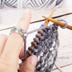 뜨개질 반지 뜨개소품