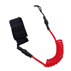 STK 4ft 5.5mm 코 일 서 핑 보 드 가 죽 끈 SUP 다 리/Wirst 밧 줄-패 들 가 죽 끈 및 로 드 가 죽 끈-다 목 적 및 내 구 성-다, 플라스틱, 레드