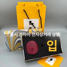 아쿠아디파르마 자동차 공기 디퓨제 방향제 케이스, 1g, 1개, 빨간 케이스 + 랜덤 향 +선물 상자
