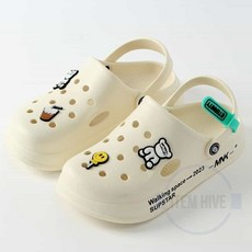 EVA샌들 여름슬리퍼 250-255mm 크림 남자슬리퍼 여자여름슬리퍼