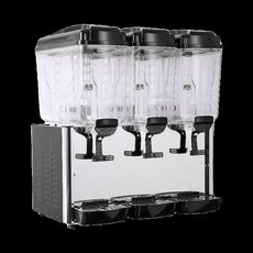 냉음료 디스펜서 식혜 찜질방 기계 수정과 대형 후식 트리플 탱크 54L 냉온, 싱글 탱크 18L 냉온