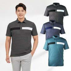 모렉스 여름 남성 쿨 퍼포먼스 반팔 카라 티셔츠 냉감 스판 쿨링