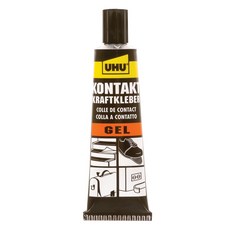 UHU Kontakt Kraftkleber Gel Kontaktkleber 46480 42g, Tube - 42 g