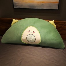 과일쿠션 대쿠션 반달 대형 침대 바디필로우, 딸기 대형 120cm, 그린키위