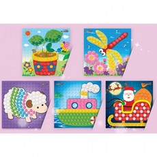 플레이콘 모자이크 5종 시리즈 4, 1개, 상세페이지 참조