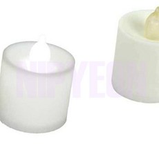 니편 LED초 1p 하트초