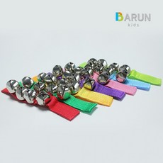 바른키즈 리틀벨 클립 (손목방울) 2개1세트, 노랑, 1개
