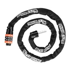 시그니처베이지 자전거 킥보드 번호키 자물쇠 YPZ118, 1개, 블랙