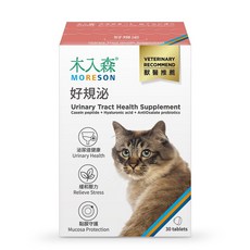 木入森 好規泌 貓用泌尿保健 30入 貓情緒保健 茶胺酸, 1個, 泌尿系統 + 壓力, 30份