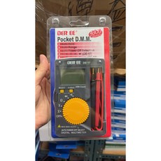 DER EE DE-17 口袋型萬用電錶 自動保留讀值 4300位 輕巧攜帶 台製