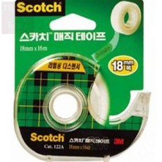 매직테이프 18mmx16M 냉장고사진붙이기, 1개