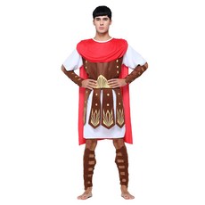 성인 로마 기사 갑옷 의상 세트 귀족 전통 병사 전사 검투사 검객 고대 이집트 아랍 중동 두바이 수학여행 체육대회 킹 드레스 기사단 그리스 중세 T-1104