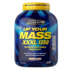 MHP Up Your Mass XXXL1350碳水蛋白粉 奶油餅乾口味, 2720克, 1個