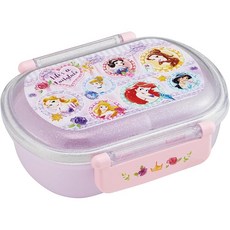 Princess 프린세스 1단 도시락통 360ml 세트 전자레인지 사용 가능