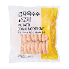 농우 옥수수감자고로케 냉동 야채크로켓 30개입, 1, 30g
