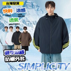 涼感防曬外套 防紫外線 抗UV 透氣防風機車外套