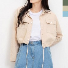 캐주얼자켓 가을 캐주얼 가벼운 여성용 포켓 봄 outer 크롭 여성 여름 재킷 숏자켓 아우터