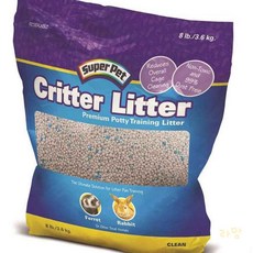 소동물용 리터 8LB 3.6KG 위생 먼지방지 천연 토끼 고급 애완동물 화장실 냄새 쥐, 혼합 색상