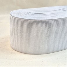 허리고무줄 고무밴드 신축성 납작고무줄 탄성밴드 1yard, 8개, 50mm 화이트