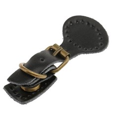 가죽 가방 잠금장치 핸드백 스냅 공예 도구 의상 크로스백용, 1개, 2. Black