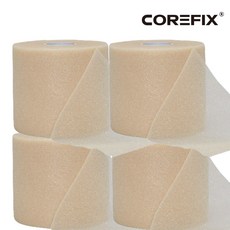 코어픽스 언더랩 배드민턴 테이프 스펀지 스폰지 쿠션 랩 스포츠 테이프 테이핑, 4개