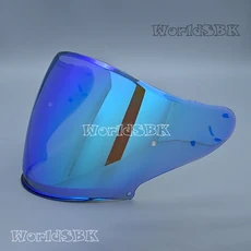[호환] SHOEI J-Cruise 1 2 J-Force 4 CJ-2 오토바이 헬멧 렌즈 오픈 페이스 실드 Viseria Capacete Moto G, 04 Dark blue visor