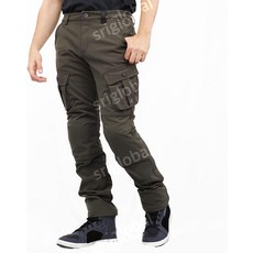 코미네 오토바이 프로텍트 바람막이 바지 웜 카고팬츠 PK-926, 올리브