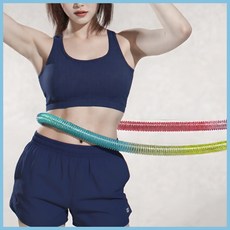 2025년 3세대 네이쳐 최신형 일체형 스프링 훌라후프, 무지개, 1개, 1.15kg