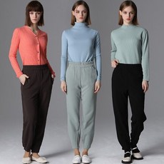 홈쇼핑방송르오트 웜기모 세미조거 팬츠 3종택일-사이즈 99까지 935909