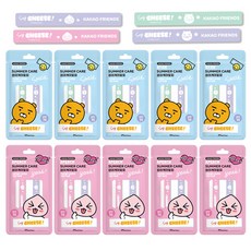 카카오프렌즈 썸머케어팔찌 성인용 2개입, 반반혼합, 4개, 1g