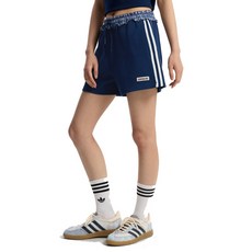 ADIDAS 女 PLAID SHORT W 運動短褲