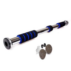 가정용 문틀 턱걸이 철봉 장축 고급형 풀업바, 블루