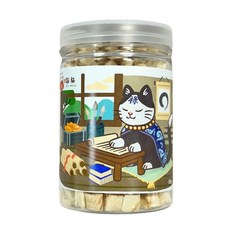 大吉福貓 貓凍乾 迷你顆粒 貓零食, 1個, 大吉福貓凍乾55g鱈魚