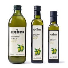 페페브루노 엑스트라버진 올리브 오일 1L x1병 +500ml x1병 +250ml x1병, 3개