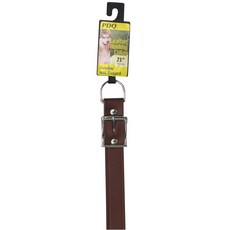 보스펫 레더 헌팅 칼라 듀러블 앤 러그드 애견 목줄, Brown, 1개