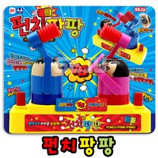 세주 펀치팡팡 균형순발력게임 가족게임 학습완구, 단품, 1개