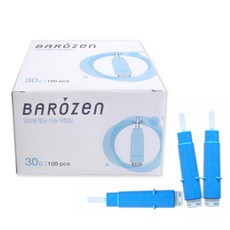 한독 바로잰 세이프티 란셋 일회용 자동 채혈침 30G, 1개, 100개입