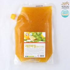 저칼로리 샐러드 드레싱 레몬청 과일 소스, 1개, 1.2kg