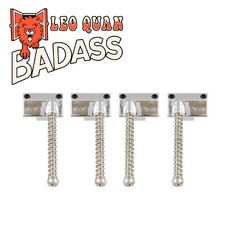 Allparts - Badass Flat Saddle / 베이스 브릿지 새들 (4개 1세트), 개, 내용참조