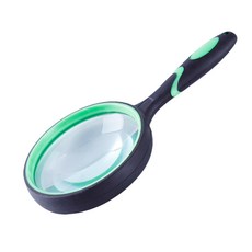 100mm 고무그립 돋보기(10배율), 1개