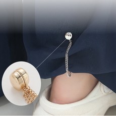 체인 자석단추 체인버클, 골드