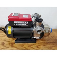 木川KQ800SV 1HP 0.75KW 太陽能熱水器/熱水專用加壓馬達, KQ800SV(白鐵水機-耐熱型)