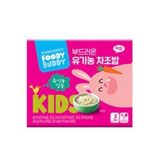 푸디버디 부드러운 유기농 차조밥, 420g, 1