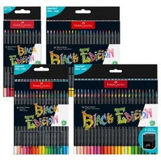 파버카스텔 블랙 에디션 색연필 지관케이스, 1개, 24색