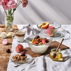 글라스락 보에나 드모네 플레이트 210ml 외, 10. 보에나 양식기 1인 세트