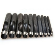 1Pcs 키트 중공 펀치 둥근 구멍 시계 밴드 직물 플라스틱 가스켓 벨트에 대 한 철강 가죽 작업, 09 5mm