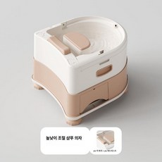 미니 이동식 샴푸대 어르신 간병 노인 머리감기 환자 세발기, 1개